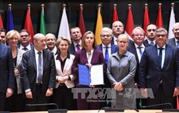 EU ký kết thỏa thuận hợp tác quốc phòng quan trọng 